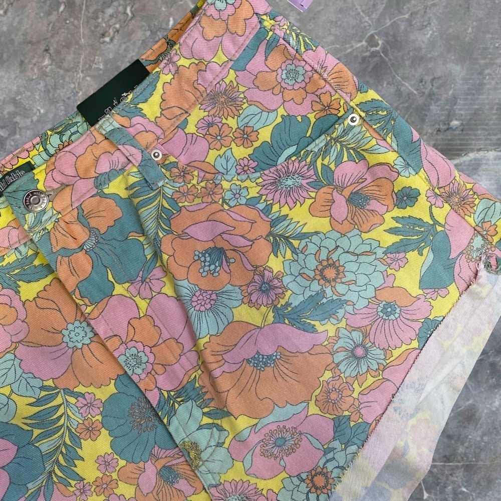 Wild Fable High Rise Cheeky Floral Short - Picture 5 of 11